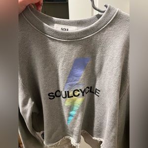 soulcycle cropped sweater